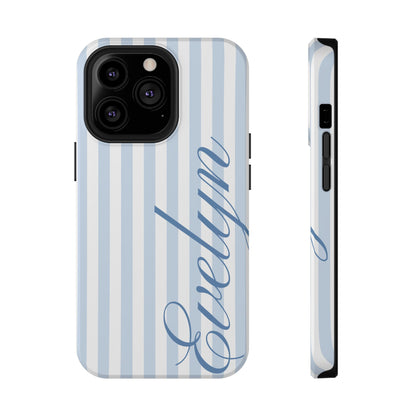 Personalized Blue Beau iPhone Case