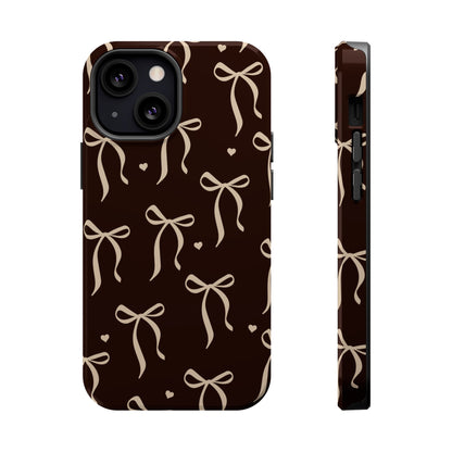 Chocolate Bows iPhone Case