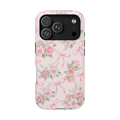 Bows & Roses iPhone Case
