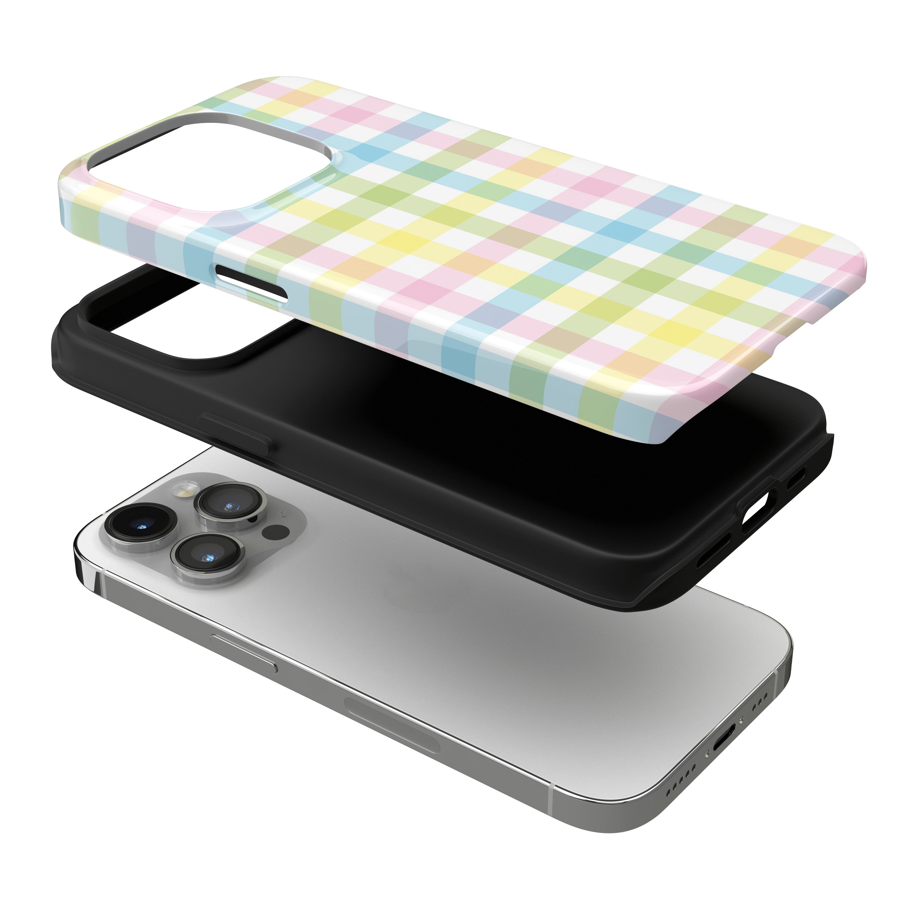Sunday Gingham iPhone Case