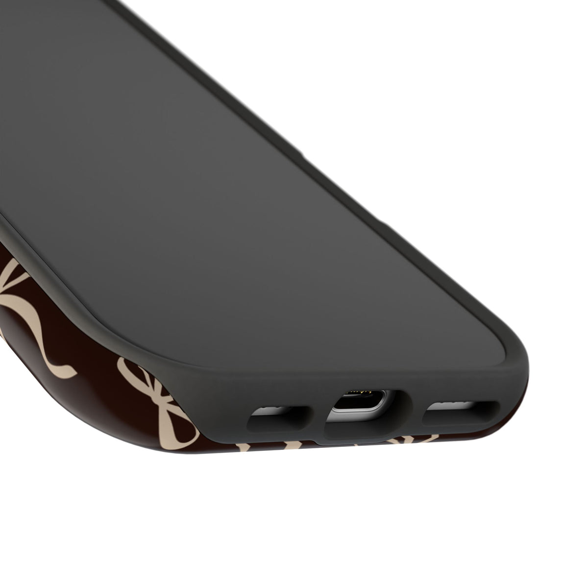 Chocolate Bows iPhone Case