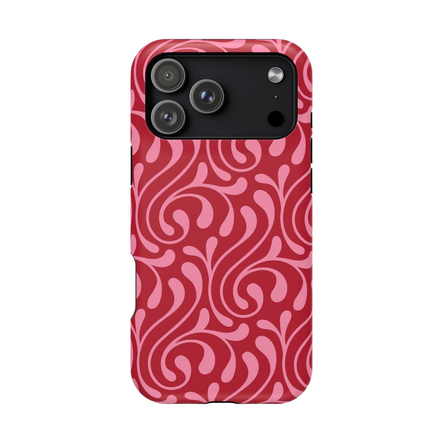 Cherry Paisley iPhone Case