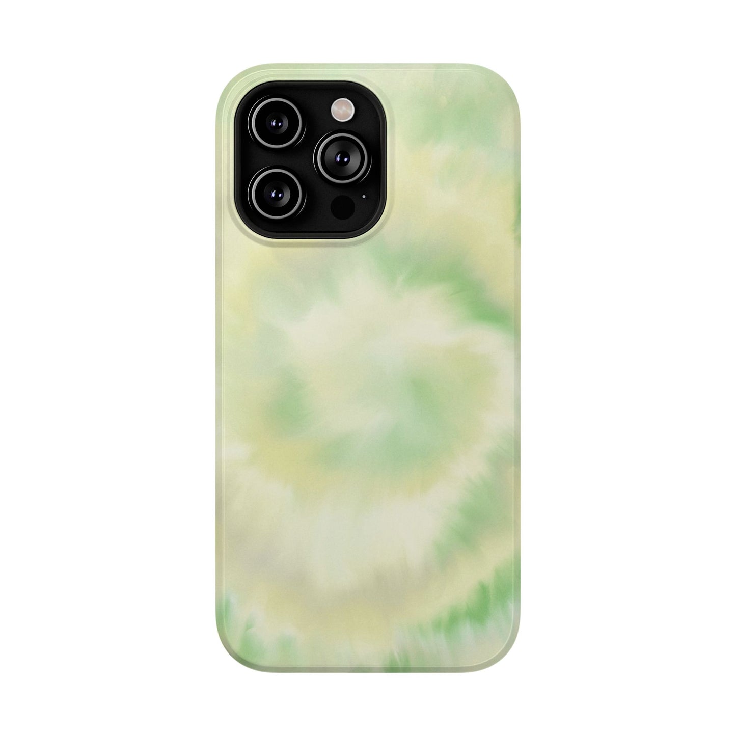 Lime Tie Dye iPhone Case