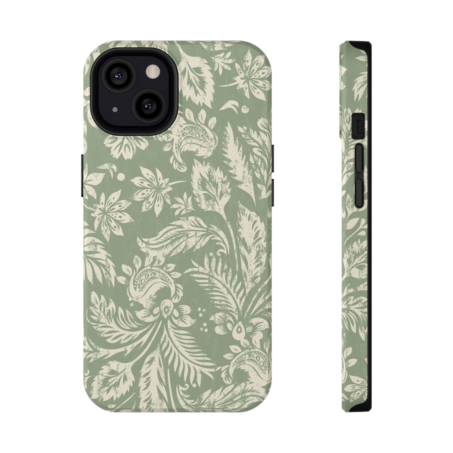Sage Paisley iPhone Case
