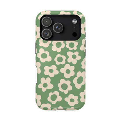 Green Las Flores iPhone Case