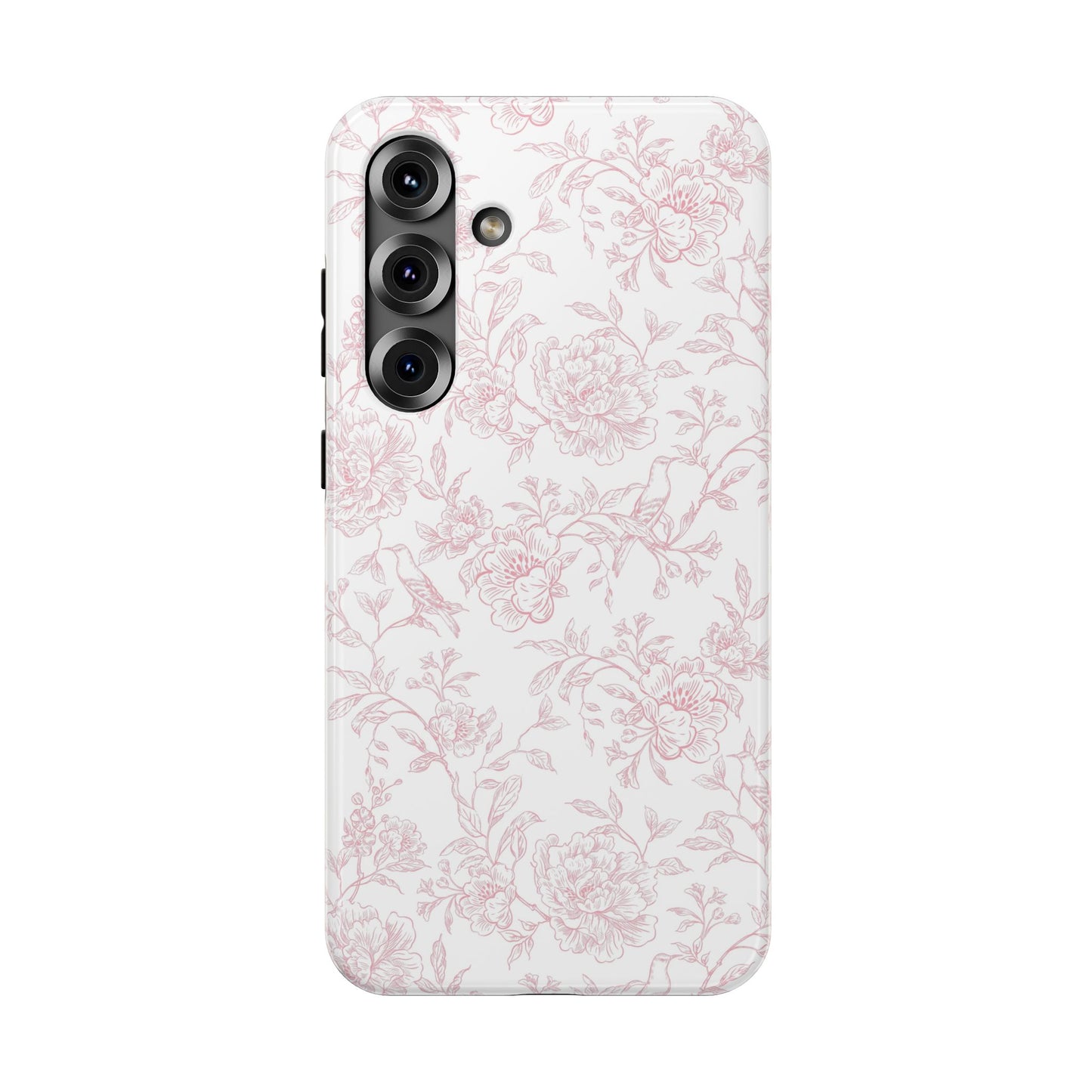 French Rosy Toile Samsung Case