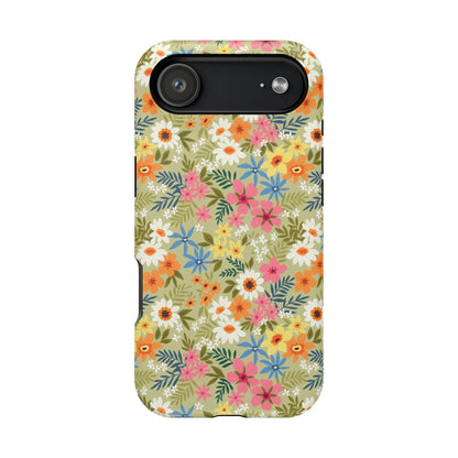 Colorful Posies iPhone Case