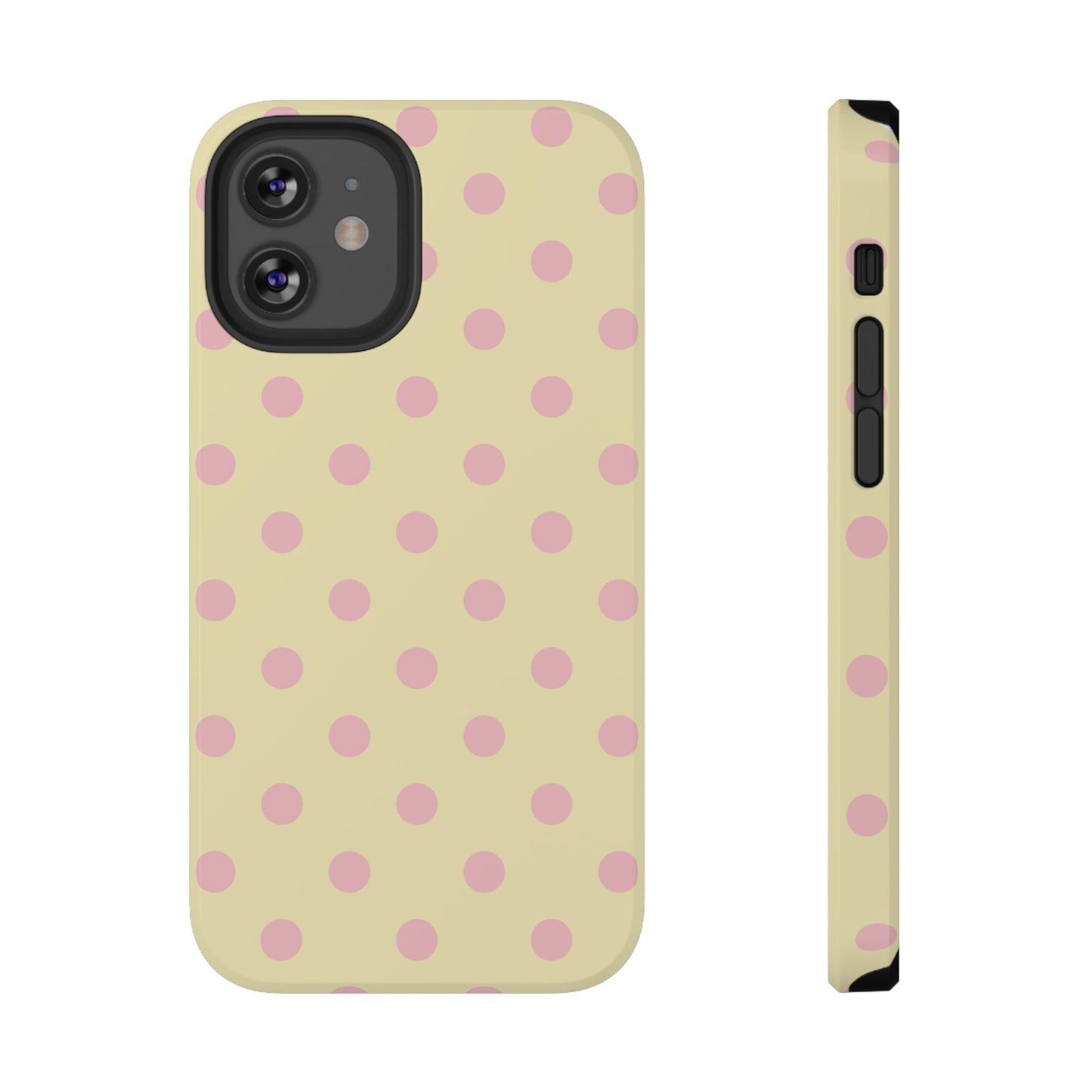 Lemon Sugar Polka Dots iPhone Case