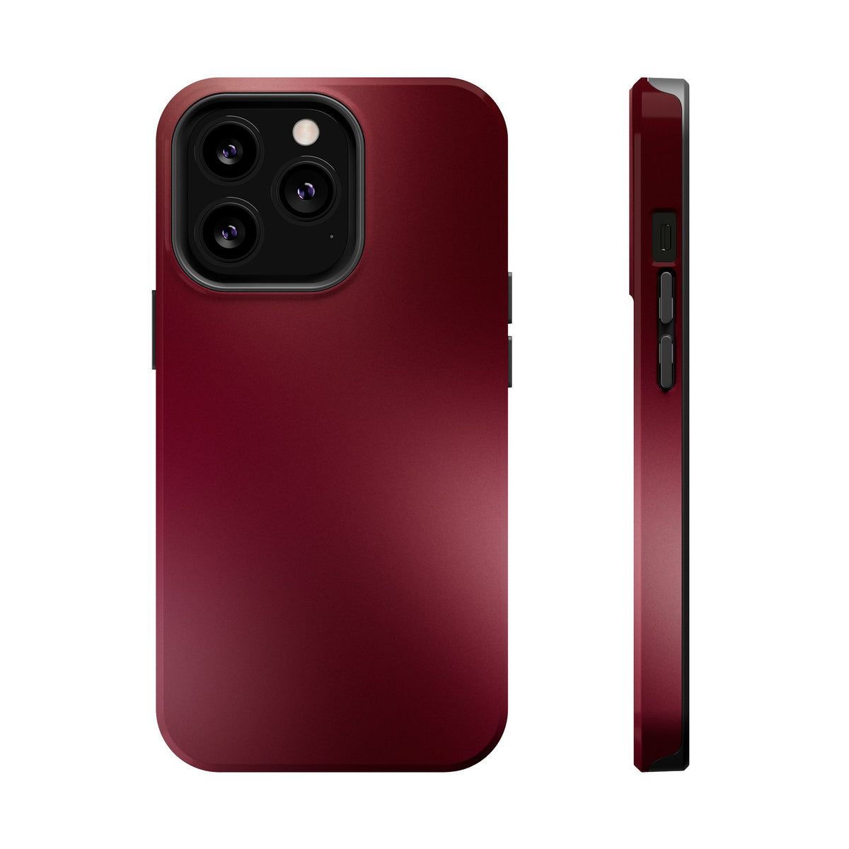 Burgundy Aura iPhone Case