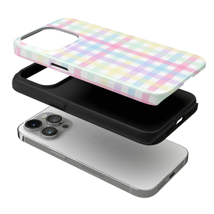 Candy Gingham iPhone Case