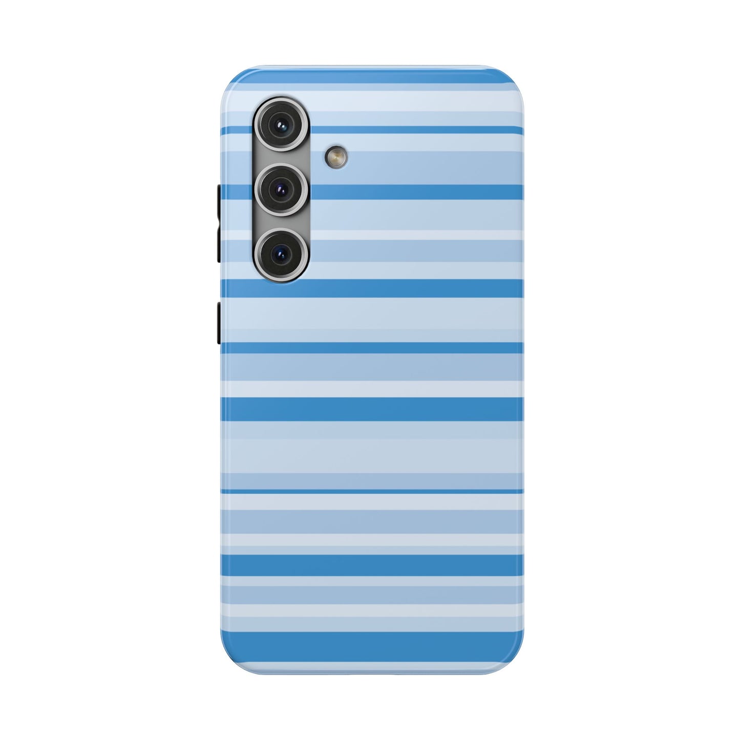 Blue Candy Stripes Samsung Case