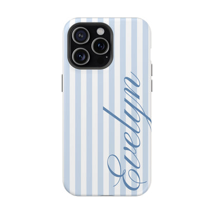 Personalized Blue Beau iPhone Case