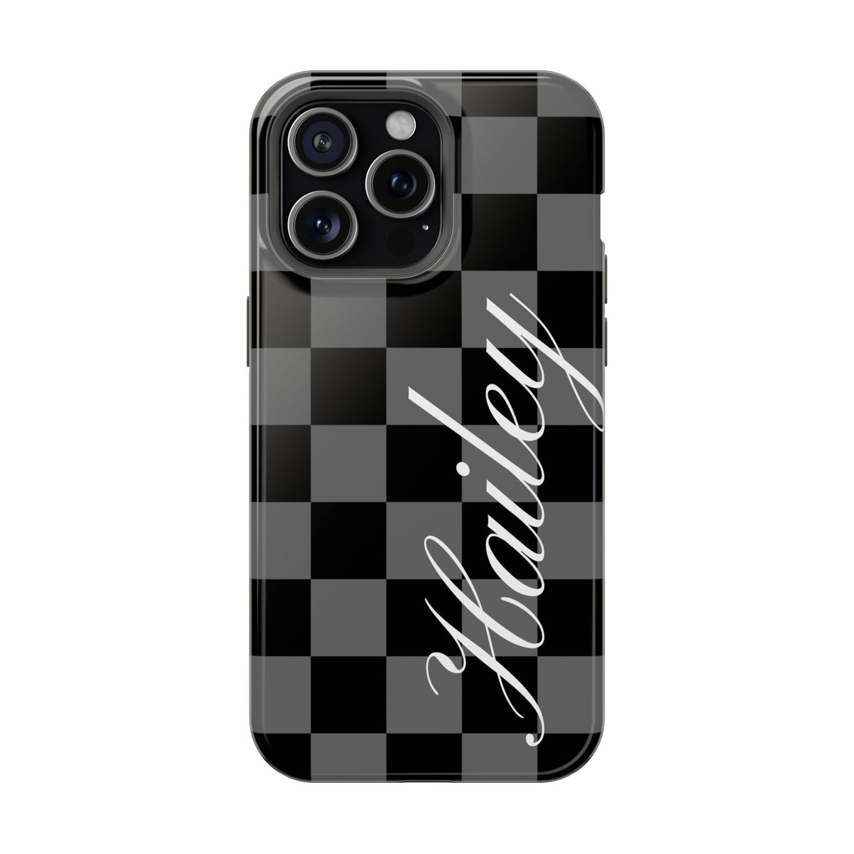 Custom Twilight Checkered iPhone Case