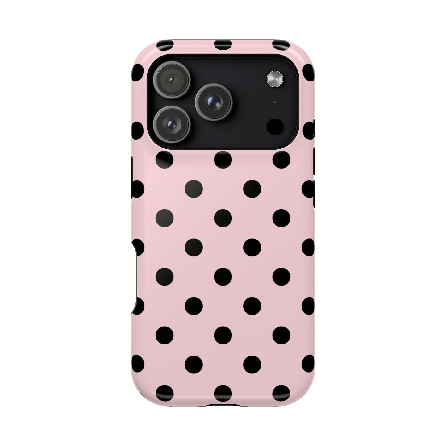 Pink Polka Dots iPhone Case