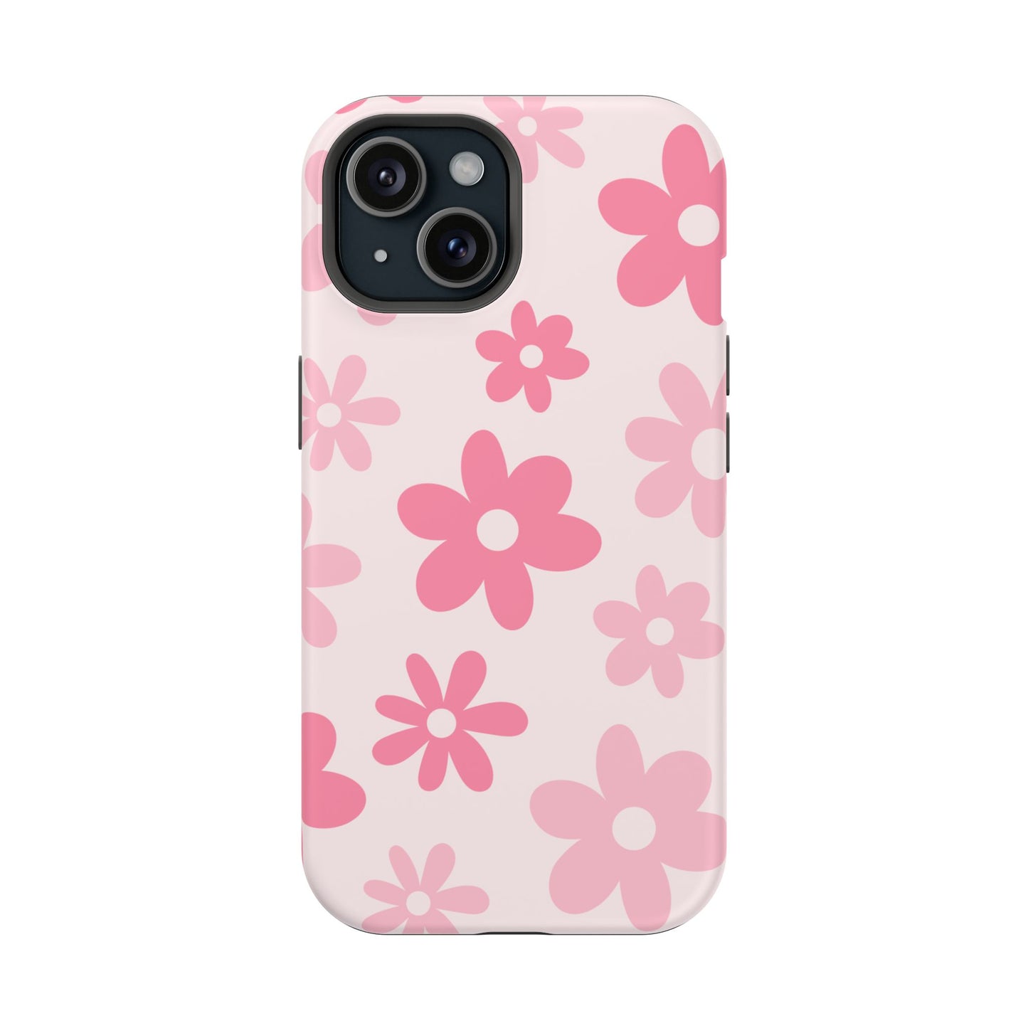 Pink Flower Power iPhone Case