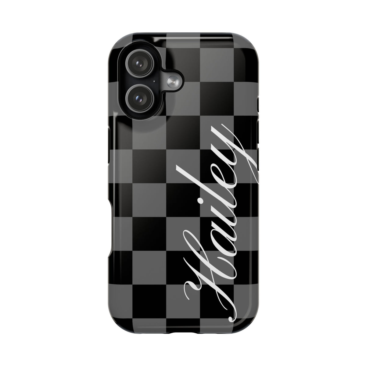Custom Twilight Checkered iPhone Case