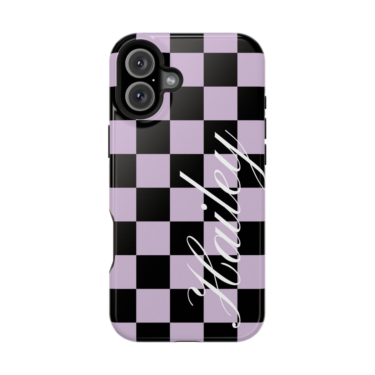 Custom Witchy Checkered iPhone Case
