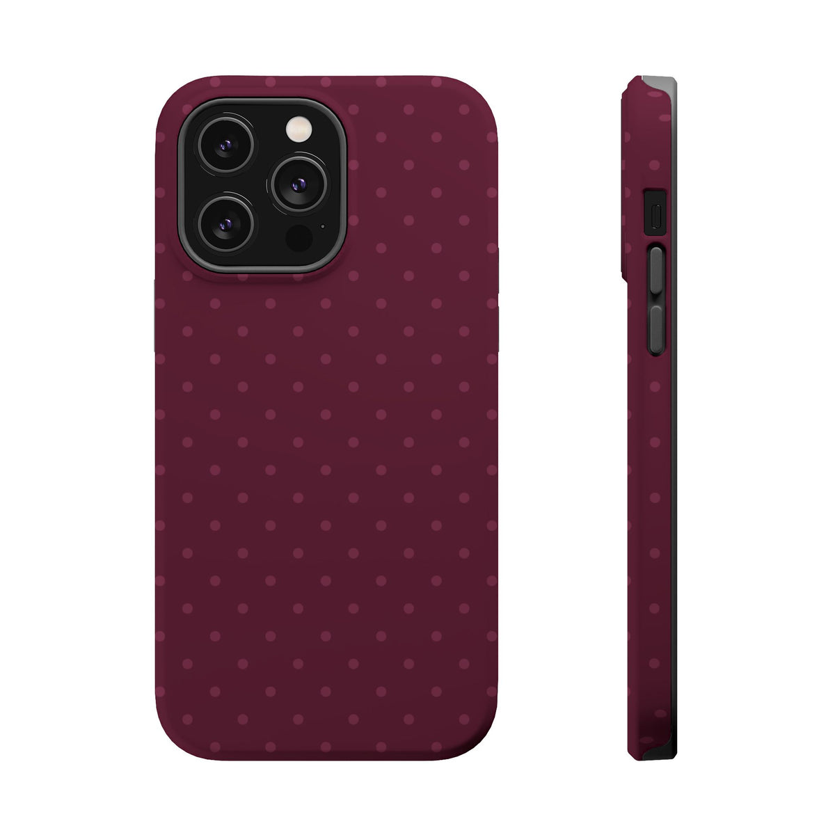 Berry Mini Dots iPhone Case