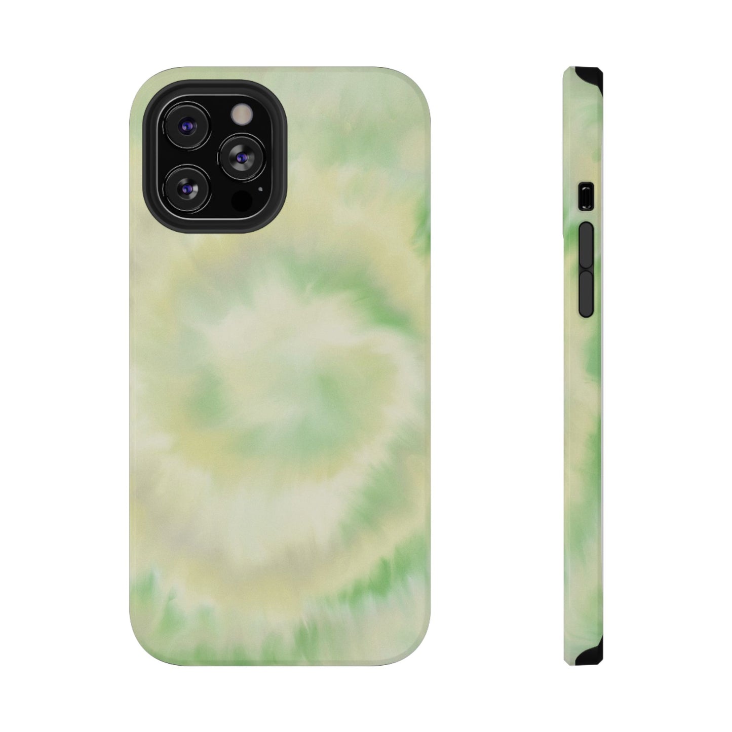 Lime Tie Dye iPhone Case