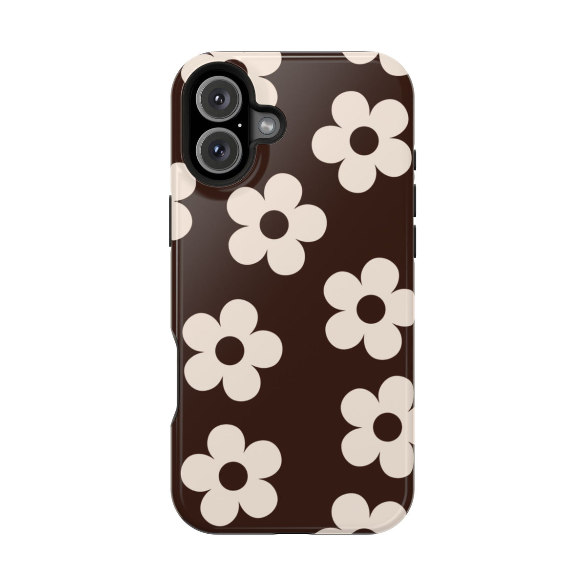 Cocoa Flowers iPhone Case