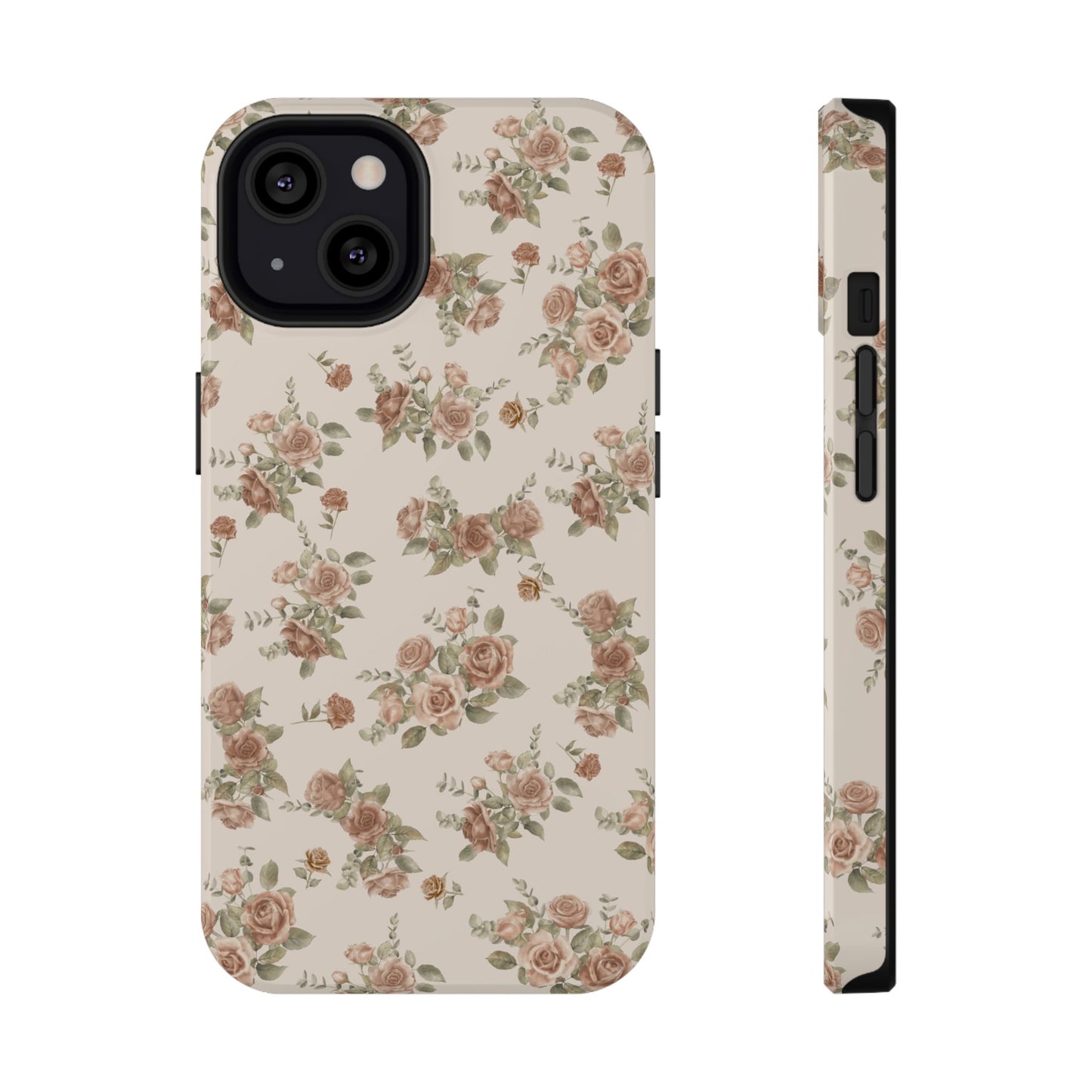 Mocha Roses iPhone Case
