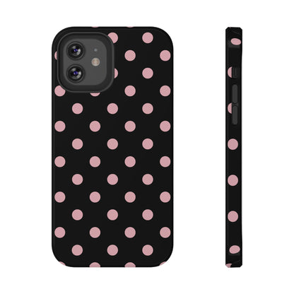 Sweet Midnight Polka Dots iPhone Case
