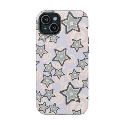 Y2K Gray Star iPhone Case