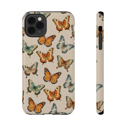 Vintage Butterflies iPhone Case
