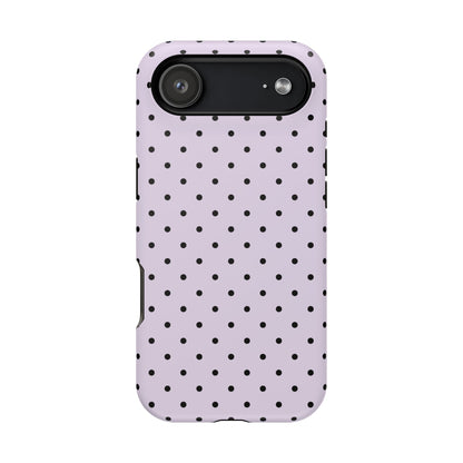 Lilac Mini Dots iPhone Case