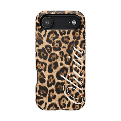 Custom Classic Leopard iPhone Case