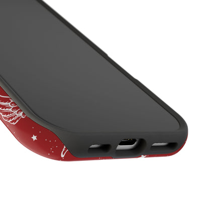 Y2K Red Angels iPhone Case