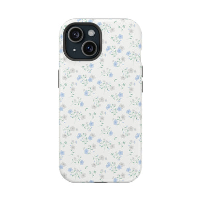 Blue Floral Ditsy iPhone Case