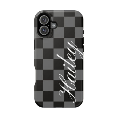 Custom Twilight Checkered iPhone Case