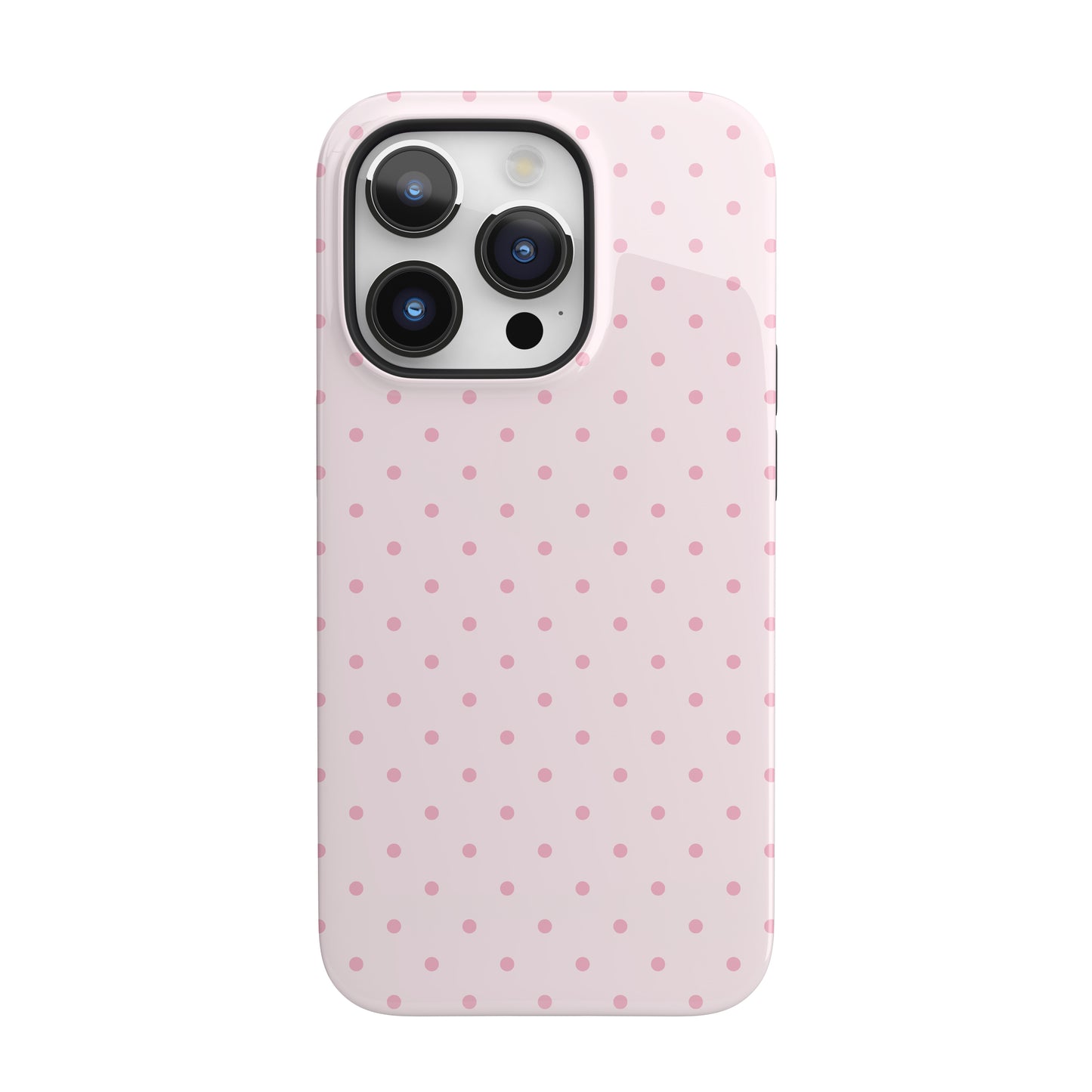 Pink Sprinkles Mini Polka Dots iPhone Case