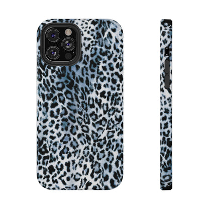 Sapphire Leopard iPhone Case
