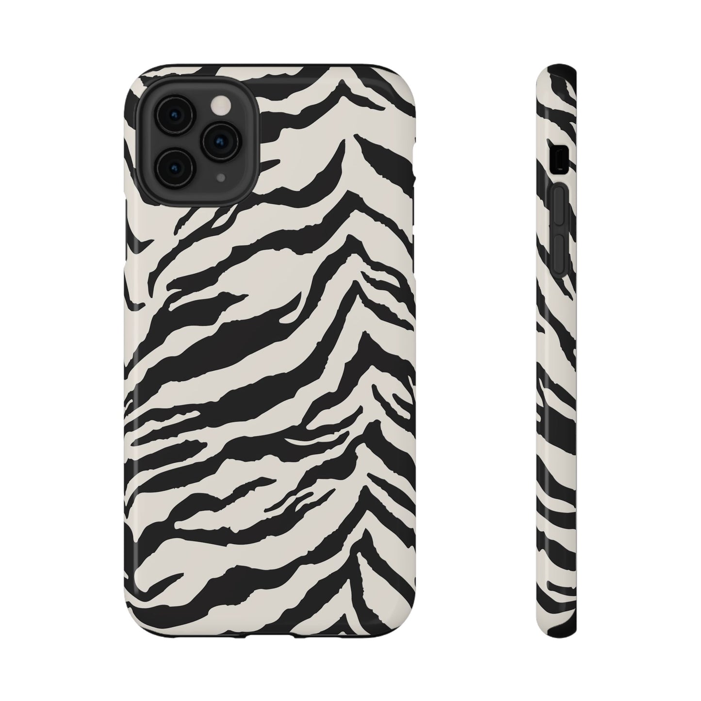 Vanilla Zebra iPhone Case