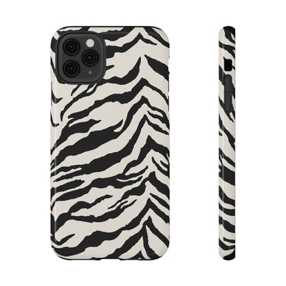 Vanilla Zebra iPhone Case