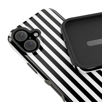 Noir Stripes iPhone Case