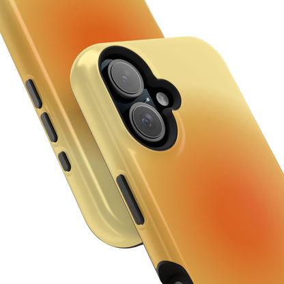 Orange Aura iPhone Case