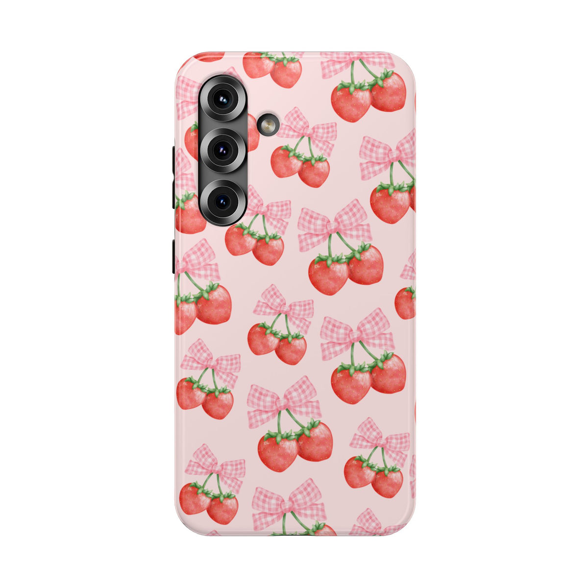 Strawberry Bows Samsung Case