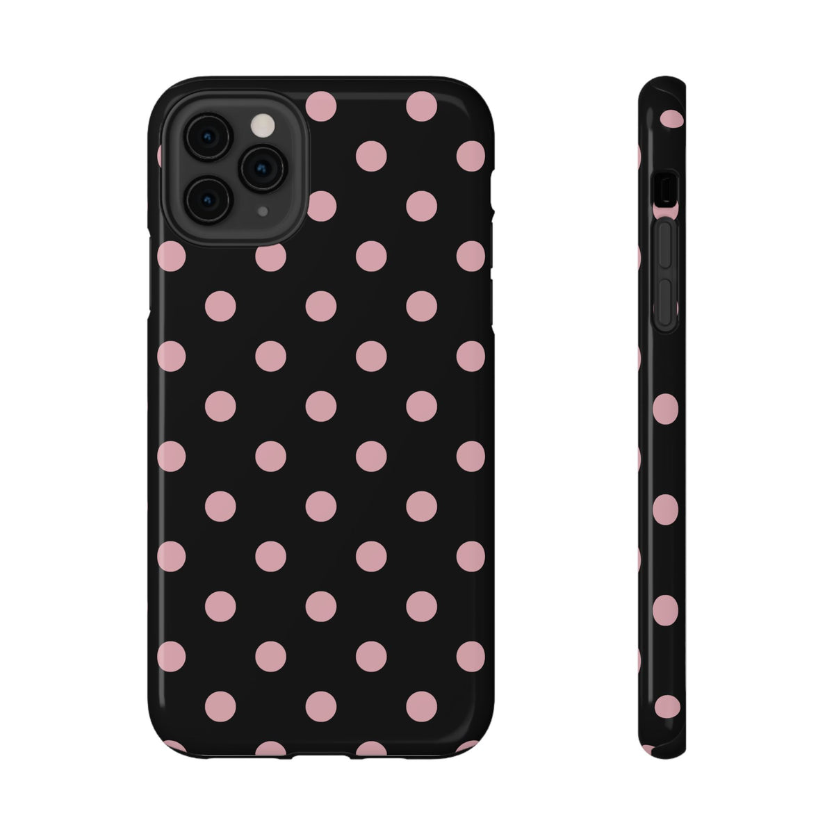 Sweet Midnight Polka Dots iPhone Case