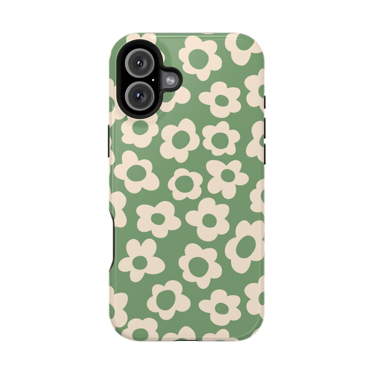 Green Las Flores iPhone Case