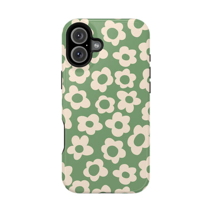 Green Las Flores iPhone Case