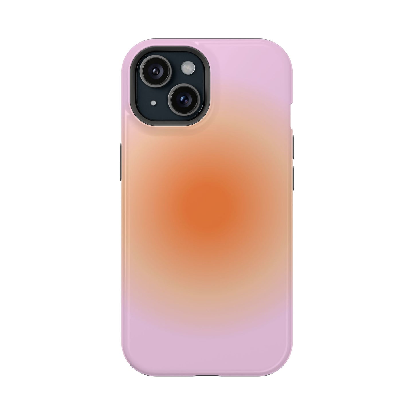 Orange & Purple Aura iPhone Case