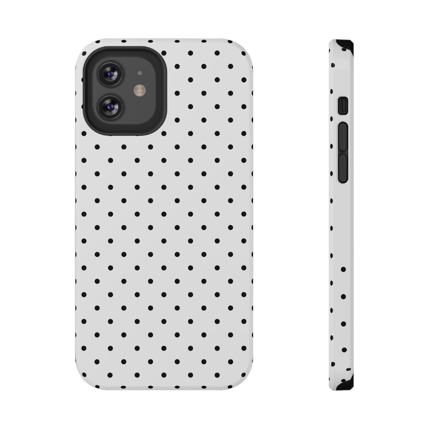 Black Mini Dots iPhone Case