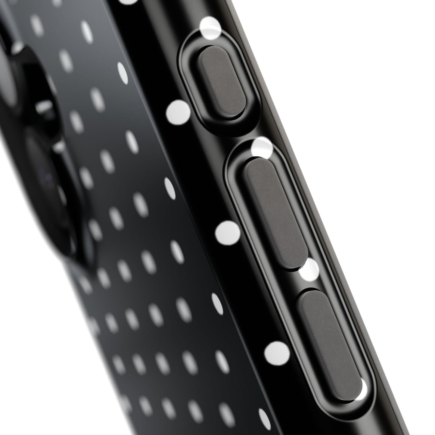 White Mini Dots iPhone Case