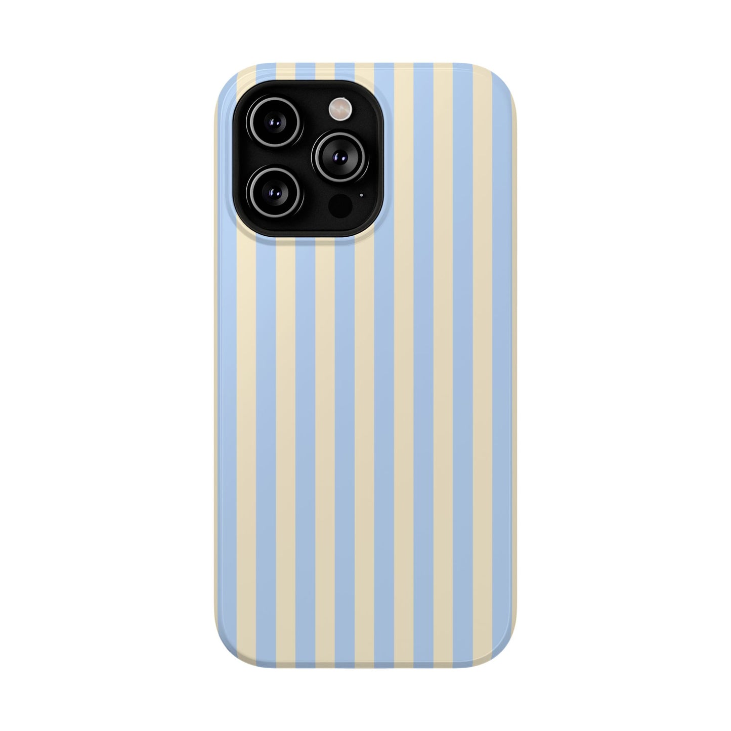Lemon Sky Stripes iPhone Case