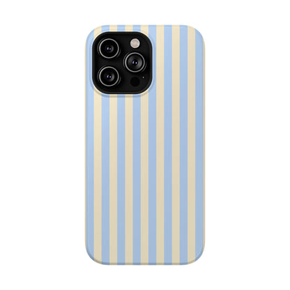 Lemon Sky Stripes iPhone Case