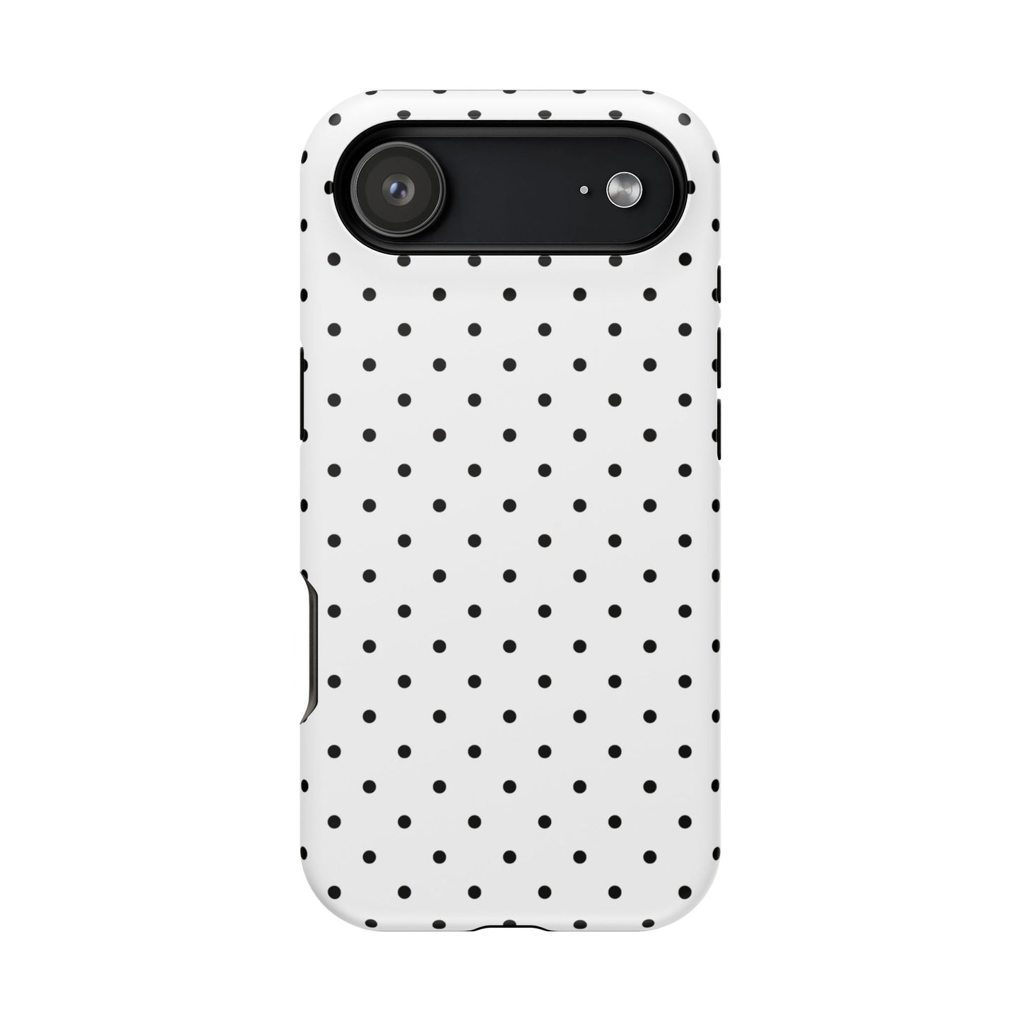 Black Mini Dots iPhone Case