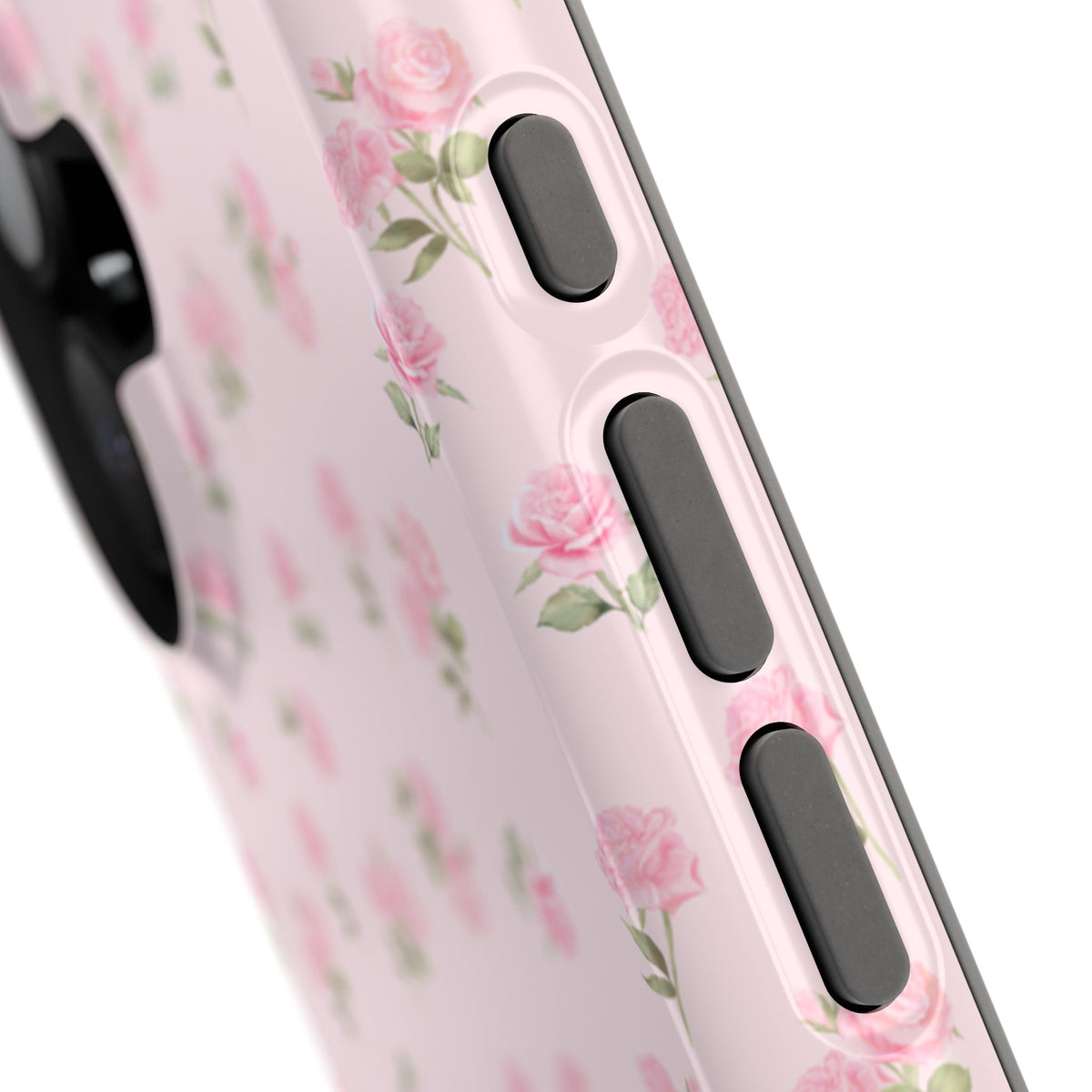 Pink Ditsy Roses iPhone Case from Stella Cases